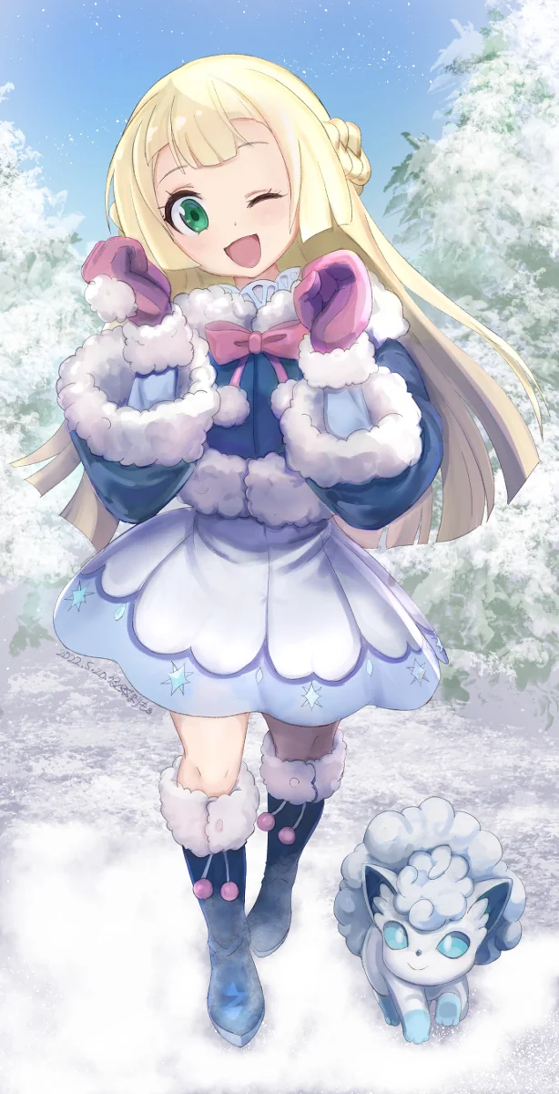 リーリエ（雪原の再会）